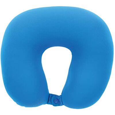 S SUMEX Cojín de Viaje Almohada de Cuello para Niños y Adultos Cojín Forma de U Tacto Ultrasuave Lavable Soporte para Dormir Ideal para Viajar Color Azul S SUMEX Cojín de Viaje Almohada de Cuello para Niños y Adultos Cojín Forma de U Tacto Ultrasuave Lavable Soporte para Dormir Ideal para Viajar Color Azul