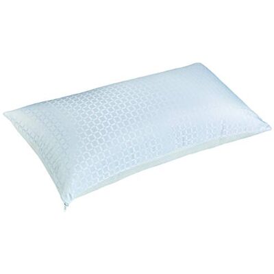 Pikolin Almohada de Fibra 70cm Firmeza Media-Alta Funda Microfibra Lavable Hipoalergénica Malla 3D Ultra Ventilación Iron MAX Pikolin Almohada de Fibra 70cm Firmeza Media-Alta Funda Microfibra Lavable Hipoalergénica Malla 3D Ultra Ventilación Iron MAX
