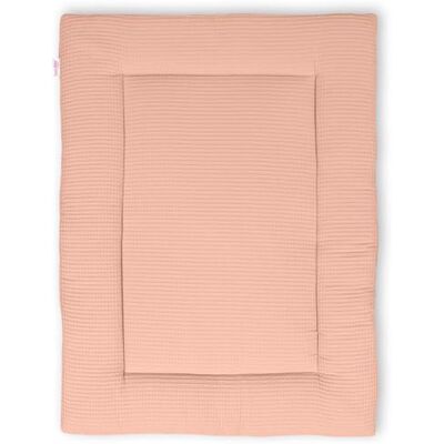babybay Manta para Gatear, 75 x 100 cm, Color Rosa Albaricoque babybay Manta para Gatear, 75 x 100 cm, Color Rosa Albaricoque