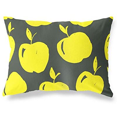 Bonamaison Fundas para Cojínes, Amarillo Neón-Humo Funda de Almohada para Sofá Coche Silla Oficina Cama Decorativa Moderna Decoración del Hogar, 45x60 Cm Diseñado y Fabricado en Turquía Bonamaison Fundas para Cojínes, Amarillo Neón-Humo Funda de Almohada para Sofá Coche Silla Oficina Cama Decorativa Moderna Decoración del Hogar, 45x60 Cm Diseñado y Fabricado en Turquía