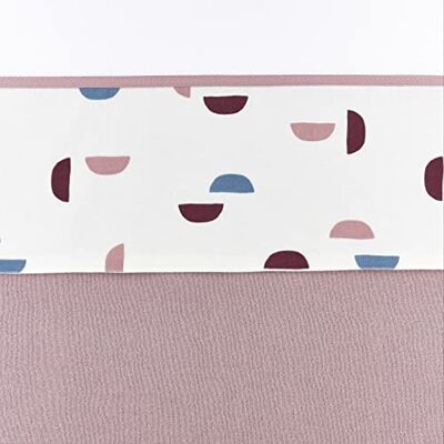 MEYCO Sábana Bajera para Cama Infantil (100 x 150 cm), Color Morado MEYCO Sábana Bajera para Cama Infantil (100 x 150 cm), Color Morado