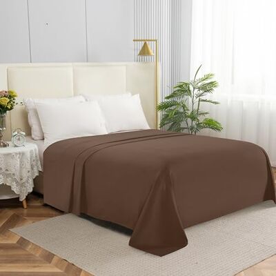 Elegant Comfort Sábana encimera de 1 Pieza de Calidad de Hotel, Lujosa y más Suave de 1500 Hilos, sábana encimera de Calidad egipcia, Resistente a Las Arrugas, Las Manchas y la decoloración, King, Color Gris Pardo Elegant Comfort Sábana encimera de 1 Pieza de Calidad de Hotel, Lujosa y más Suave de 1500 Hilos, sábana encimera de Calidad egipcia, Resistente a Las Arrugas, Las Manchas y la decoloración, King, Color Gris Pardo