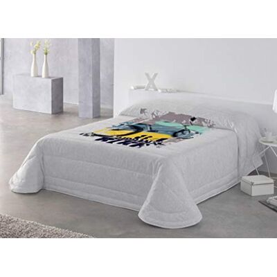 TEJIDOS JVR Colcha acolchada Bike para cama de 105 cm TEJIDOS JVR Colcha acolchada Bike para cama de 105 cm