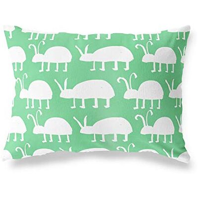 Bonamaison Fundas para Cojínes, Verde Petróleo-Blanco Funda de Almohada para Sofá Coche Silla Oficina Cama Decorativa Moderna Decoración del Hogar, 45x60 Cm Diseñado y Fabricado en Turquía Bonamaison Fundas para Cojínes, Verde Petróleo-Blanco Funda de Almohada para Sofá Coche Silla Oficina Cama Decorativa Moderna Decoración del Hogar, 45x60 Cm Diseñado y Fabricado en Turquía