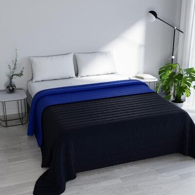 Italian Bed Linen Elegant Cama Italiano Lino Verano Azul Colcha de Matrimonio 260 x 270 cm Italian Bed Linen Elegant Cama Italiano Lino Verano Azul Colcha de Matrimonio 260 x 270 cm