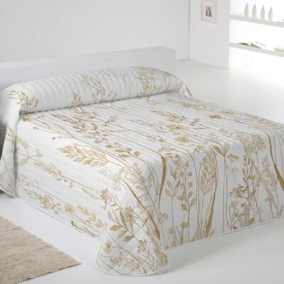 NATURALS ICEHOME Colcha Bouti Estampada o Lisa para Verano y Entretiempo Microfibra Extra Suave Acolchado a Rombos Cubrecama Reversible (Moved Grass, Cama 150) NATURALS ICEHOME Colcha Bouti Estampada o Lisa para Verano y Entretiempo Microfibra Extra Suave Acolchado a Rombos Cubrecama Reversible (Moved Grass, Cama 150)