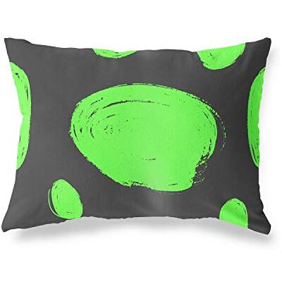 Bonamaison Fundas para Cojínes, Verde Neón-Humo Funda de Almohada para Sofá Coche Silla Oficina Cama Decorativa Moderna Decoración del Hogar, 45x60 Cm Diseñado y Fabricado en Turquía Bonamaison Fundas para Cojínes, Verde Neón-Humo Funda de Almohada para Sofá Coche Silla Oficina Cama Decorativa Moderna Decoración del Hogar, 45x60 Cm Diseñado y Fabricado en Turquía