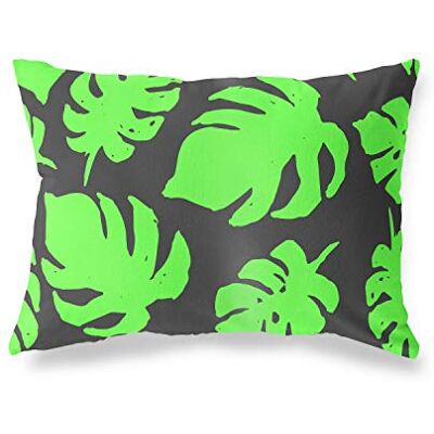 Bonamaison Fundas para Cojínes, Verde Neón-Humo Funda de Almohada para Sofá Coche Silla Oficina Cama Decorativa Moderna Decoración del Hogar, 45x60 Cm Diseñado y Fabricado en Turquía Bonamaison Fundas para Cojínes, Verde Neón-Humo Funda de Almohada para Sofá Coche Silla Oficina Cama Decorativa Moderna Decoración del Hogar, 45x60 Cm Diseñado y Fabricado en Turquía