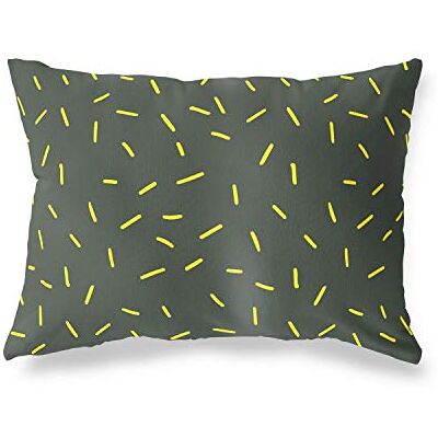 Bonamaison Fundas para Cojínes, Amarillo Neón-Humo Funda de Almohada para Sofá Coche Silla Oficina Cama Decorativa Moderna Decoración del Hogar, 35x50 Cm Diseñado y Fabricado en Turquía Bonamaison Fundas para Cojínes, Amarillo Neón-Humo Funda de Almohada para Sofá Coche Silla Oficina Cama Decorativa Moderna Decoración del Hogar, 35x50 Cm Diseñado y Fabricado en Turquía