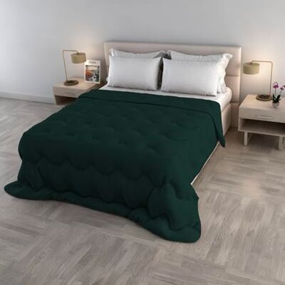 Italian Bed Linen Edredón de Invierno WaterWashed Matrimonial 250x260 cm, Made in Italy, Relleno 300 g, Manta Lavable SIN Plancha – Color PETRÓLEO Italian Bed Linen Edredón de Invierno WaterWashed Matrimonial 250x260 cm, Made in Italy, Relleno 300 g, Manta Lavable SIN Plancha – Color PETRÓLEO