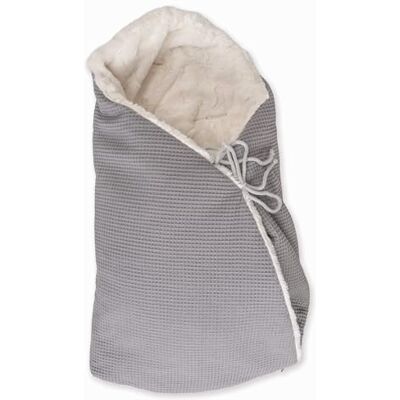Babyline Saco Capazo Bebé Invierno Universal; Carrito, Cuna, Silla de Paseo, Manta Arrullo Bebé Invierno en Algodón. Saco Primera Puesta. 2 en 1: Saco 76x35 cm o Manta 110x 55cm. Hecho en España. (Gris Piedra) Babyline Saco Capazo Bebé Invierno Universal; Carrito, Cuna, Silla de Paseo, Manta Arrullo Bebé Invierno en Algodón. Saco Primera Puesta. 2 en 1: Saco 76x35 cm o Manta 110x 55cm. Hecho en España. (Gris Piedra)