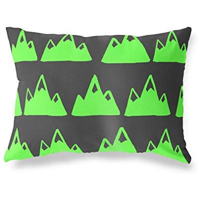Bonamaison Fundas para Cojínes, Verde Neón-Humo Funda de Almohada para Sofá Coche Silla Oficina Cama Decorativa Moderna Decoración del Hogar, 45x60 Cm Diseñado y Fabricado en Turquía Bonamaison Fundas para Cojínes, Verde Neón-Humo Funda de Almohada para Sofá Coche Silla Oficina Cama Decorativa Moderna Decoración del Hogar, 45x60 Cm Diseñado y Fabricado en Turquía