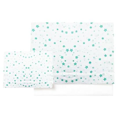 various Juego de Sábanas para Cuna Bebé 60x120 cm, 100% Algodón Extra Suave, Incluye Bajera Ajustable, Encimera y Funda de Almohada, Ropa de Cama Infantil Transpirable Estampado Luna Verde/Blanco various Juego de Sábanas para Cuna Bebé 60x120 cm, 100% Algodón Extra Suave, Incluye Bajera Ajustable, Encimera y Funda de Almohada, Ropa de Cama Infantil Transpirable Estampado Luna Verde/Blanco
