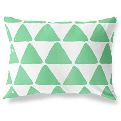 Bonamaison Fundas para Cojínes, Verde Petróleo-Blanco Funda de Almohada para Sofá Coche Silla Oficina Cama Decorativa Moderna Decoración del Hogar, 45x60 Cm Diseñado y Fabricado en Turquía Bonamaison Fundas para Cojínes, Verde Petróleo-Blanco Funda de Almohada para Sofá Coche Silla Oficina Cama Decorativa Moderna Decoración del Hogar, 45x60 Cm Diseñado y Fabricado en Turquía
