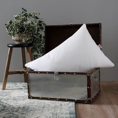 DODO Juego de 2 Almohadas antiácaros 50 x 70 Confort Medio Almohada sintética amazónica Inflante Duradero y Respetuoso con el Medio Ambiente Fabricado en Francia Lavable a máquina a 40 °C DODO Juego de 2 Almohadas antiácaros 50 x 70 Confort Medio Almohada sintética amazónica Inflante Duradero y Respetuoso con el Medio Ambiente Fabricado en Francia Lavable a máquina a 40 °C