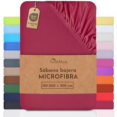 Sábana de microfibra NatureMark - Varias medidas y colores Sábana de microfibra NatureMark - Varias medidas y colores