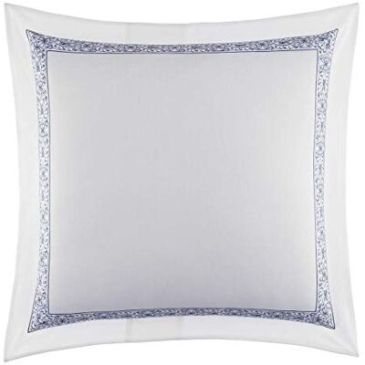 Laura Ashley Sham Funda de Almohada Decorativa para Dormitorio y decoración del hogar, Algodón, Azul, 66 x 66 cm (Pack of 1) Laura Ashley Sham Funda de Almohada Decorativa para Dormitorio y decoración del hogar, Algodón, Azul, 66 x 66 cm (Pack of 1)