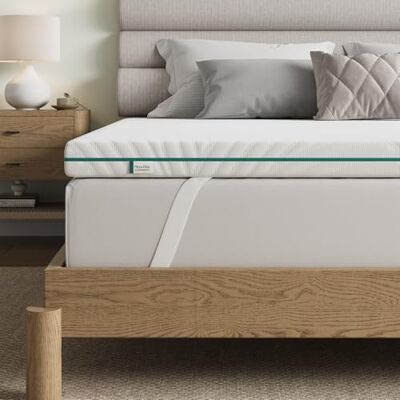 Novilla Topper Colchón 160x190, 7.5cm Viscoelástica + Espuma Alta Densidad, Colchoncillo Transpirable con Funda Lavable, para Sofá Cama, Campamento, Habitación de Huéspedes Novilla Topper Colchón 160x190, 7.5cm Viscoelástica + Espuma Alta Densidad, Colchoncillo Transpirable con Funda Lavable, para Sofá Cama, Campamento, Habitación de Huéspedes