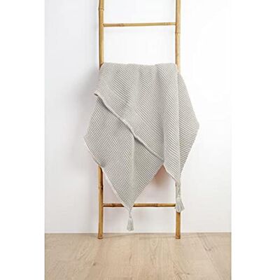 Manta de algodón beige - 130x170 cm Manta de algodón beige - 130x170 cm