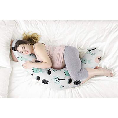 KOSPU Almohada de lactancia con relleno cojín cojín cojín cojín cojín lateral cojín cama lateral xxl almohada nuevo, 1 componente KOSPU Almohada de lactancia con relleno cojín cojín cojín cojín cojín lateral cojín cama lateral xxl almohada nuevo, 1 componente