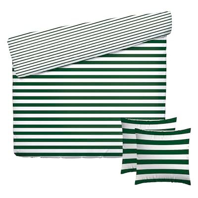 Pure Juego de cama de 3 piezas para 2 personas, funda nórdica de 260 x 240 cm y 2 fundas de almohada de 63 x 63 cm, 100% satén de algodón, 80 hilos, certificado Öko-Tex – espuma marina, verde Pure Juego de cama de 3 piezas para 2 personas, funda nórdica de 260 x 240 cm y 2 fundas de almohada de 63 x 63 cm, 100% satén de algodón, 80 hilos, certificado Öko-Tex – espuma marina, verde