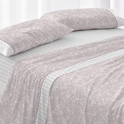 Blanco Juego de sábanas Algodón Cama de 150cm. (+Medidas Disponibles) Diseño 636 Color Nude (150x190/200cm.) Blanco Juego de sábanas Algodón Cama de 150cm. (+Medidas Disponibles) Diseño 636 Color Nude (150x190/200cm.)