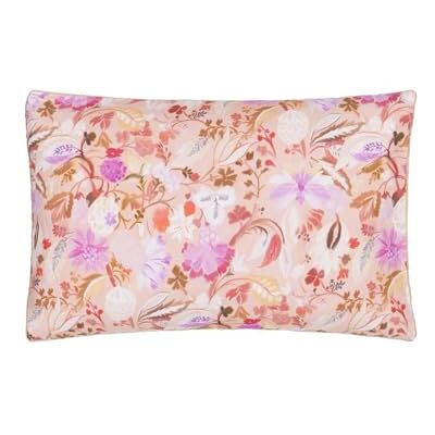 Designers Guild Funda de Almohada Estampada de satén de algodón, Giradon, 50 x 75 cm, , Rosa Claro Designers Guild Funda de Almohada Estampada de satén de algodón, Giradon, 50 x 75 cm, , Rosa Claro