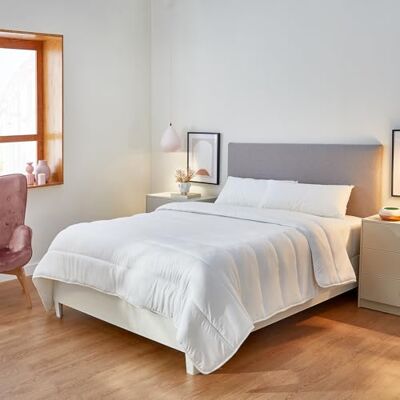 Pikolin Home Edredón nórdico de Fibra 400 gr Aloe Vera 280x240 Cama 200 Invierno Transpirabilidad Suavidad Pikolin Home Edredón nórdico de Fibra 400 gr Aloe Vera 280x240 Cama 200 Invierno Transpirabilidad Suavidad