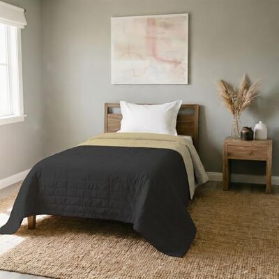 Italian Bed Linen Elegant Ropa DE Cama Italiano Colcha Verano Hazel/Grises Individuales de 170 x 270 cm Italian Bed Linen Elegant Ropa DE Cama Italiano Colcha Verano Hazel/Grises Individuales de 170 x 270 cm