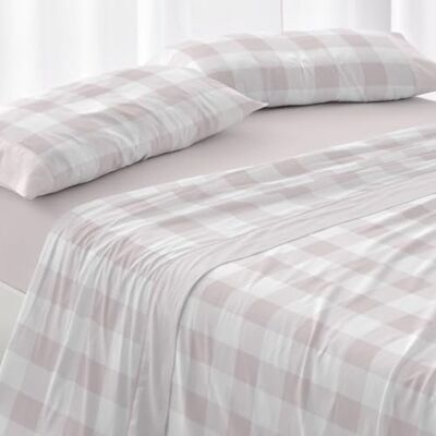 Blanco Juego de sábanas Cama de 105cm. (+Medidas Disponibles) Diseño 543 Color Nude (105x190/200cm.) Blanco Juego de sábanas Cama de 105cm. (+Medidas Disponibles) Diseño 543 Color Nude (105x190/200cm.)