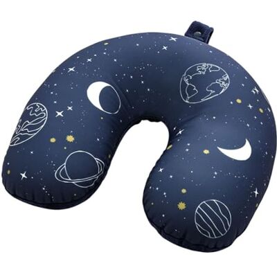 moses . Fernweh Cosmos Almohada Cervical 2 en 1 para Viajes, multifunción, Color Azul moses . Fernweh Cosmos Almohada Cervical 2 en 1 para Viajes, multifunción, Color Azul