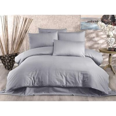 Conjunto de Ropa de Cama Individual Lilyum Gris - Set de Cama Conjunto de Ropa de Cama Individual Lilyum Gris - Set de Cama