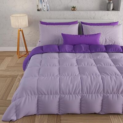 PETTI ARTIGIANI ITALIANI Reversible, Nórdico de Microfibra, Antialérgico, 100% Made in Italy, Microfiber, Fucsia, Cama 90 (Edredón 150 x 260) PETTI ARTIGIANI ITALIANI Reversible, Nórdico de Microfibra, Antialérgico, 100% Made in Italy, Microfiber, Fucsia, Cama 90 (Edredón 150 x 260)