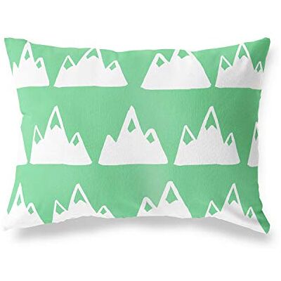 Bonamaison Fundas para Cojínes, Verde Petróleo-Blanco Funda de Almohada para Sofá Coche Silla Oficina Cama Decorativa Moderna Decoración del Hogar, 45x60 Cm Diseñado y Fabricado en Turquía Bonamaison Fundas para Cojínes, Verde Petróleo-Blanco Funda de Almohada para Sofá Coche Silla Oficina Cama Decorativa Moderna Decoración del Hogar, 45x60 Cm Diseñado y Fabricado en Turquía