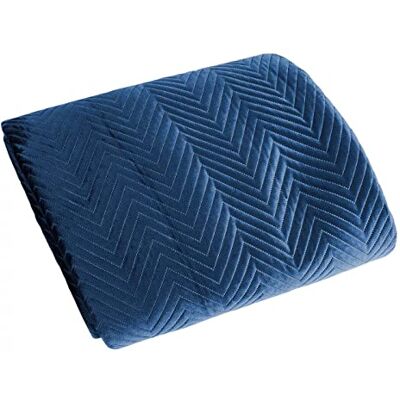 Eurofirany - SOFIA - Navy - 70x160 cm - Manta de cama Eurofirany - SOFIA - Navy - 70x160 cm - Manta de cama