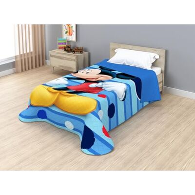 Disney Colcha Bouti Infantil Cama 90, 170x250 cm, Termosellada, Relleno Microfibra 100 g/m², Colcha Ligera Entretiempo Mickey JE14468VL Disney Colcha Bouti Infantil Cama 90, 170x250 cm, Termosellada, Relleno Microfibra 100 g/m², Colcha Ligera Entretiempo Mickey JE14468VL