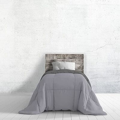 Italian Bed Linen Romantic Colcha de Verano, Individual, Gris Oscuro/Plata Italian Bed Linen Romantic Colcha de Verano, Individual, Gris Oscuro/Plata