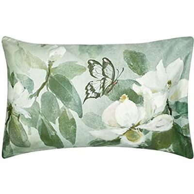 Designers Guild Funda de Almohada Estampada de satén de algodón, 50 x 75 cm, Acuarela, Kiyosumi Designers Guild Funda de Almohada Estampada de satén de algodón, 50 x 75 cm, Acuarela, Kiyosumi