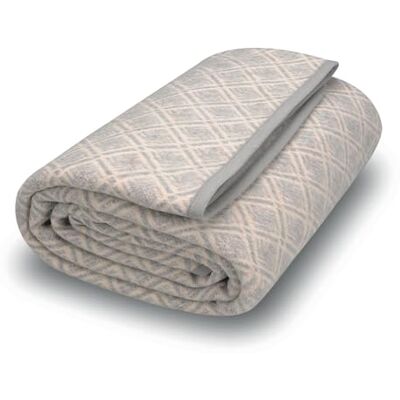 ACUSHLA Manta de Lana Merino, Suave, cálida, Gruesa, Lavable, Grande, para Cama, sofá, Camping, al Aire Libre, Viajes, para Todo Tipo de Clima, Color Gris a Cuadros, 79 x 63 Pulgadas ACUSHLA Manta de Lana Merino, Suave, cálida, Gruesa, Lavable, Grande, para Cama, sofá, Camping, al Aire Libre, Viajes, para Todo Tipo de Clima, Color Gris a Cuadros, 79 x 63 Pulgadas