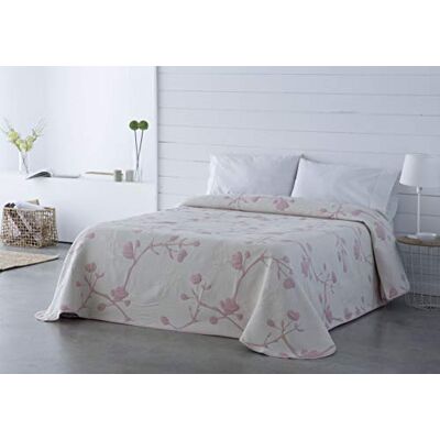VIALMAN Cubrecama Ligero - Toque Suave, Verano, Primavera - Rosa VIALMAN Cubrecama Ligero - Toque Suave, Verano, Primavera - Rosa