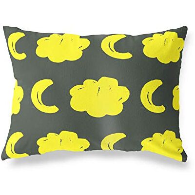 Bonamaison Fundas para Cojínes, Amarillo Neón-Humo Funda de Almohada para Sofá Coche Silla Oficina Cama Decorativa Moderna Decoración del Hogar, 45x60 Cm Diseñado y Fabricado en Turquía Bonamaison Fundas para Cojínes, Amarillo Neón-Humo Funda de Almohada para Sofá Coche Silla Oficina Cama Decorativa Moderna Decoración del Hogar, 45x60 Cm Diseñado y Fabricado en Turquía