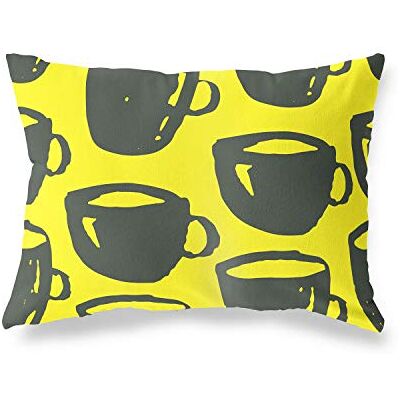 Bonamaison Fundas para Cojínes, Amarillo Neón-Humo Funda de Almohada para Sofá Coche Silla Oficina Cama Decorativa Moderna Decoración del Hogar, 35x50 Cm Diseñado y Fabricado en Turquía Bonamaison Fundas para Cojínes, Amarillo Neón-Humo Funda de Almohada para Sofá Coche Silla Oficina Cama Decorativa Moderna Decoración del Hogar, 35x50 Cm Diseñado y Fabricado en Turquía