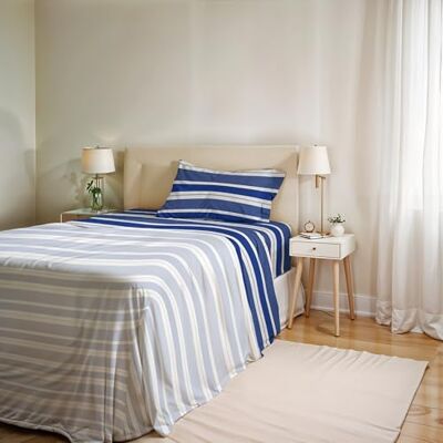 Groupon Crono Juego de Cama de Algodón - Completo Hecho en Italia Groupon Crono Juego de Cama de Algodón - Completo Hecho en Italia