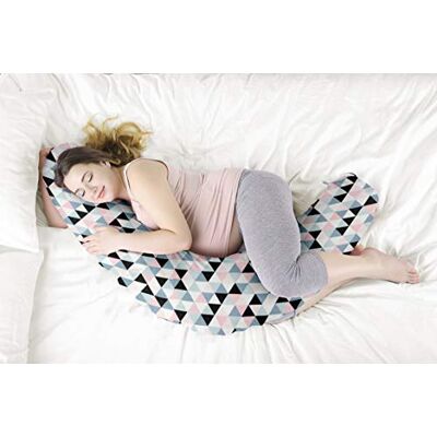 KOSPU Almohada de lactancia con relleno 170 cm cojín cojín cama lateral almohada xxl nuevo KOSPU Almohada de lactancia con relleno 170 cm cojín cojín cama lateral almohada xxl nuevo