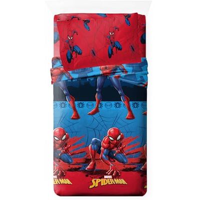 Disney Juego de Sábanas Infantil 3 Piezas Licencia Oficial Marvel (Encimera+Bajera+Almohada) 52% Algodón 48% Poliéster – Cama 90/105 (Cama 105cm, Spiderman) Disney Juego de Sábanas Infantil 3 Piezas Licencia Oficial Marvel (Encimera+Bajera+Almohada) 52% Algodón 48% Poliéster – Cama 90/105 (Cama 105cm, Spiderman)