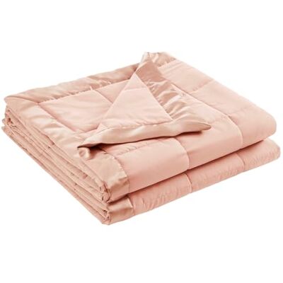Madison Park Windom Manta Alternativa de plumón 3M Scotchgard, Tratamiento de absorción de Humedad, Ligera y Suave para Todas Las Estaciones, Ribete Satinado, Color Rubor Individual Madison Park Windom Manta Alternativa de plumón 3M Scotchgard, Tratamiento de absorción de Humedad, Ligera y Suave para Todas Las Estaciones, Ribete Satinado, Color Rubor Individual