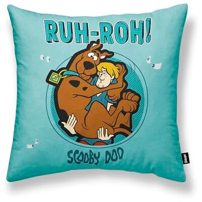 BL BELUM BELUM Funda de cojín 00% algodón Scooby Doo A 45x45cm, funda de cojín suave, funda de cojín de varios tamaños, funda de cojín multicolor BL BELUM BELUM Funda de cojín 00% algodón Scooby Doo A 45x45cm, funda de cojín suave, funda de cojín de varios tamaños, funda de cojín multicolor