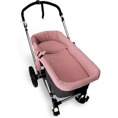 Babyline Cubre capazo Muselina 100% Algodón + Colchita + Almohada Muselina 100% Accesorios Set 3 Piezas. Fabricado En España. Hipoalergénica, Transpirable, Hipersuave (Rosa Maquillaje) Babyline Cubre capazo Muselina 100% Algodón + Colchita + Almohada Muselina 100% Accesorios Set 3 Piezas. Fabricado En España. Hipoalergénica, Transpirable, Hipersuave (Rosa Maquillaje)