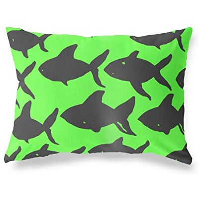 Bonamaison Fundas para Cojínes, Verde Neón-Humo Funda de Almohada para Sofá Coche Silla Oficina Cama Decorativa Moderna Decoración del Hogar, 45x60 Cm Diseñado y Fabricado en Turquía Bonamaison Fundas para Cojínes, Verde Neón-Humo Funda de Almohada para Sofá Coche Silla Oficina Cama Decorativa Moderna Decoración del Hogar, 45x60 Cm Diseñado y Fabricado en Turquía