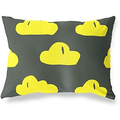 Bonamaison Fundas para Cojínes, Amarillo Neón-Humo Funda de Almohada para Sofá Coche Silla Oficina Cama Decorativa Moderna Decoración del Hogar, 35x50 Cm Diseñado y Fabricado en Turquía Bonamaison Fundas para Cojínes, Amarillo Neón-Humo Funda de Almohada para Sofá Coche Silla Oficina Cama Decorativa Moderna Decoración del Hogar, 35x50 Cm Diseñado y Fabricado en Turquía